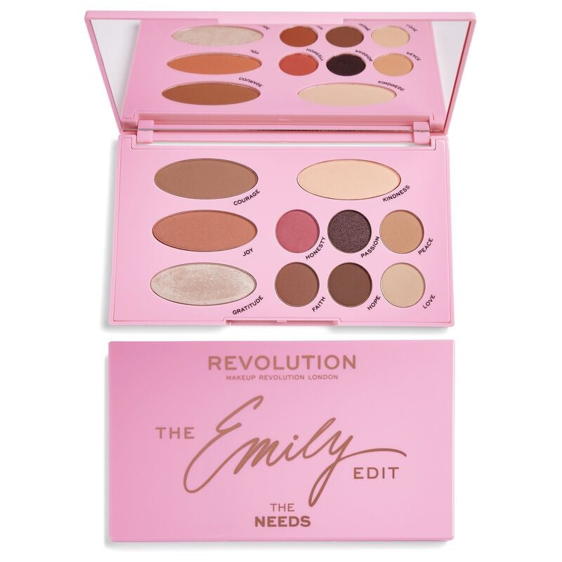 Makeup Revolution The Emily Edit Makeup Palette The Needs 1pc | Vaistine1.lt | WestPharmacy.eu