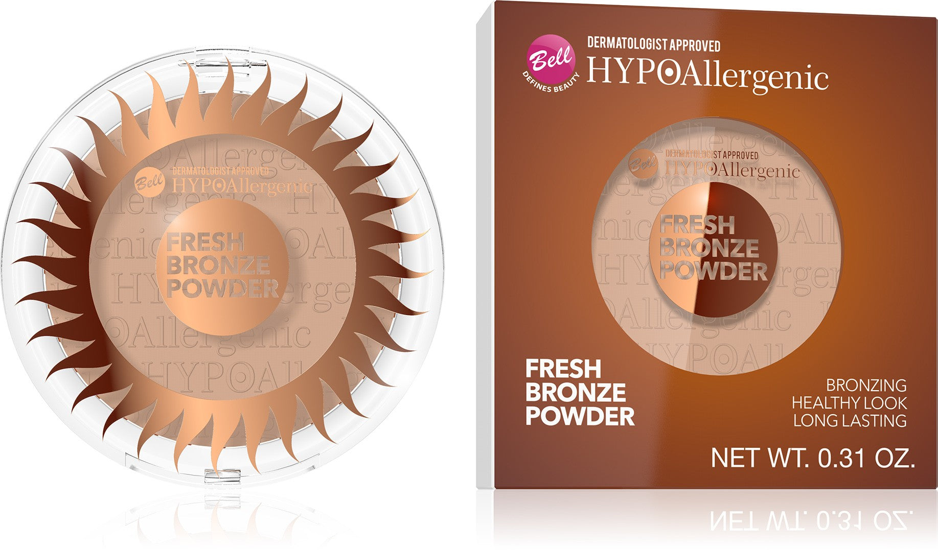 Bell Hypoallergenic Bronzing Powder Fresh Bronze No. 01 1pc | Vaistine1.lt | WestPharmacy.eu