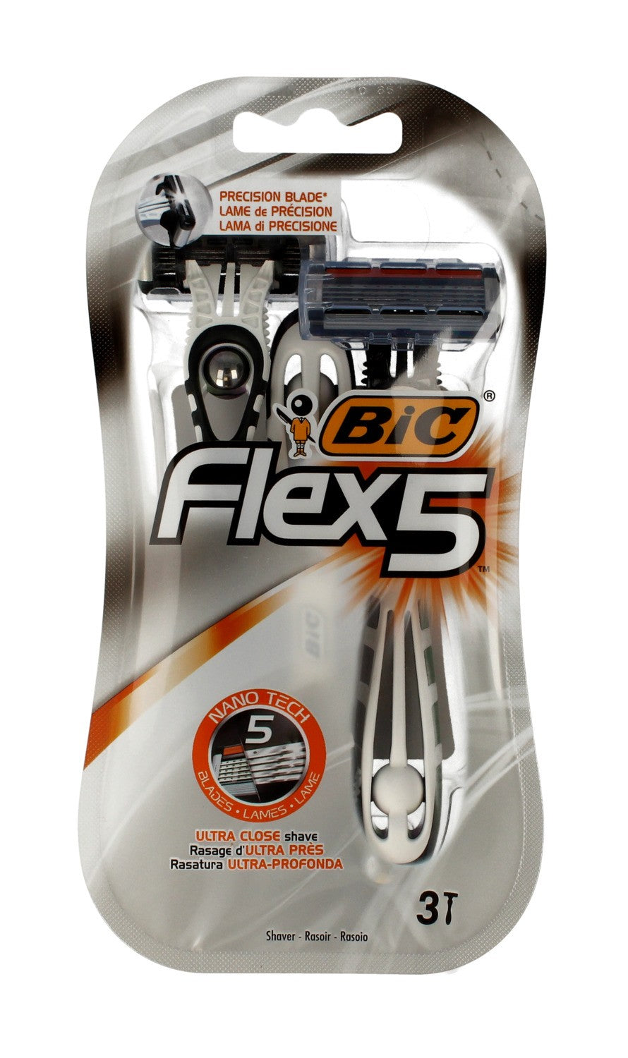 Bic Flex 5 Razor 1 pack - 3 pieces | Vaistine1.lt | WestPharmacy.eu