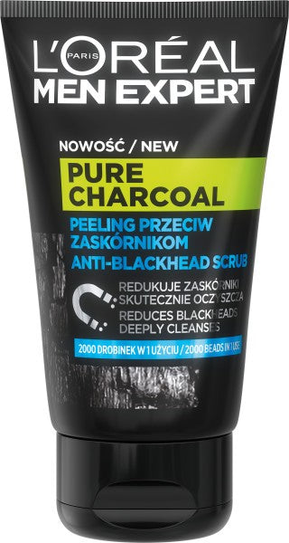 Loreal Men Expert Pure Charcoal Peeling against blackheads 100ml | Vaistine1.lt | WestPharmacy.eu