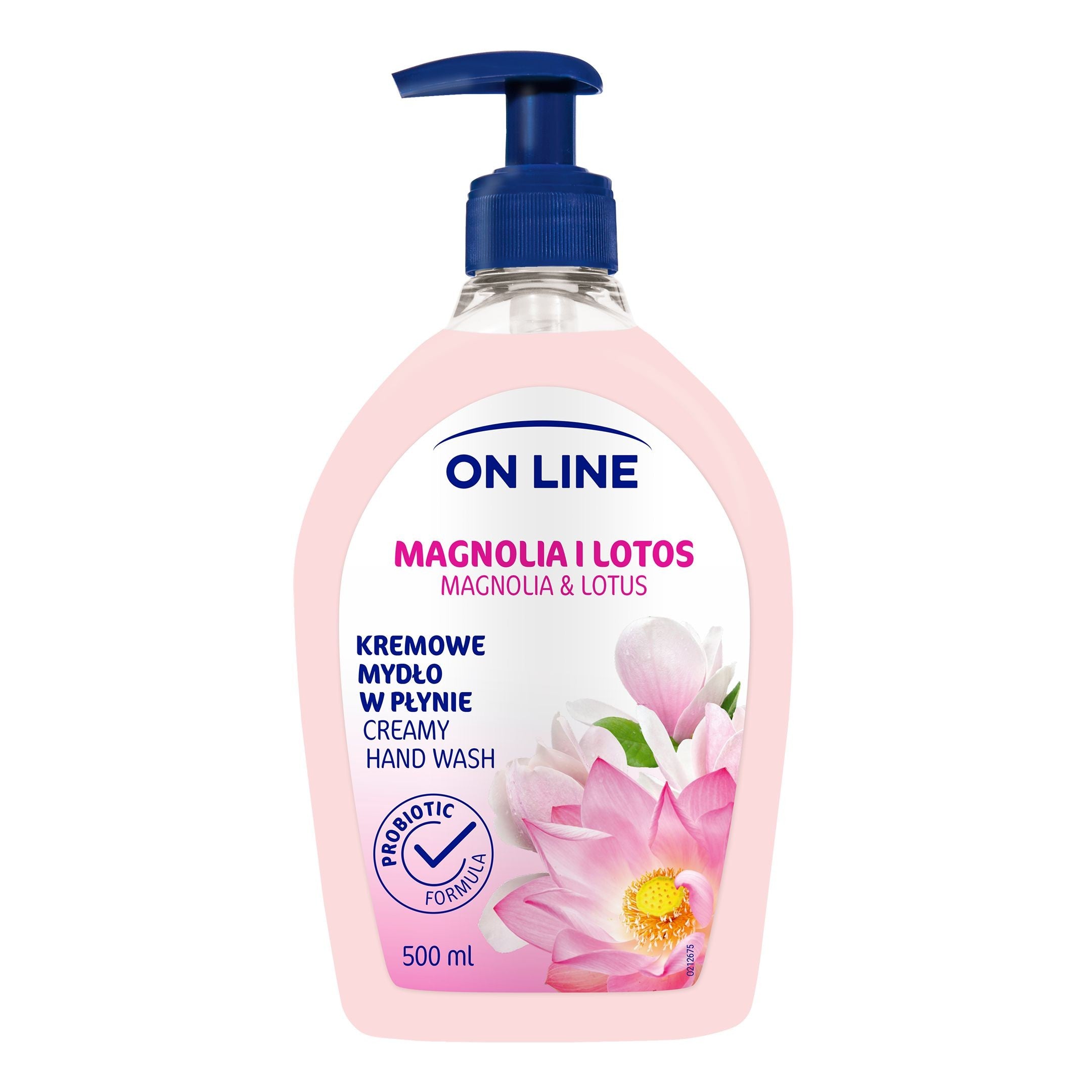 On Line Cream soap in a dispenser Magnolia and Lotos 500ml | Vaistine1.lt | WestPharmacy.eu