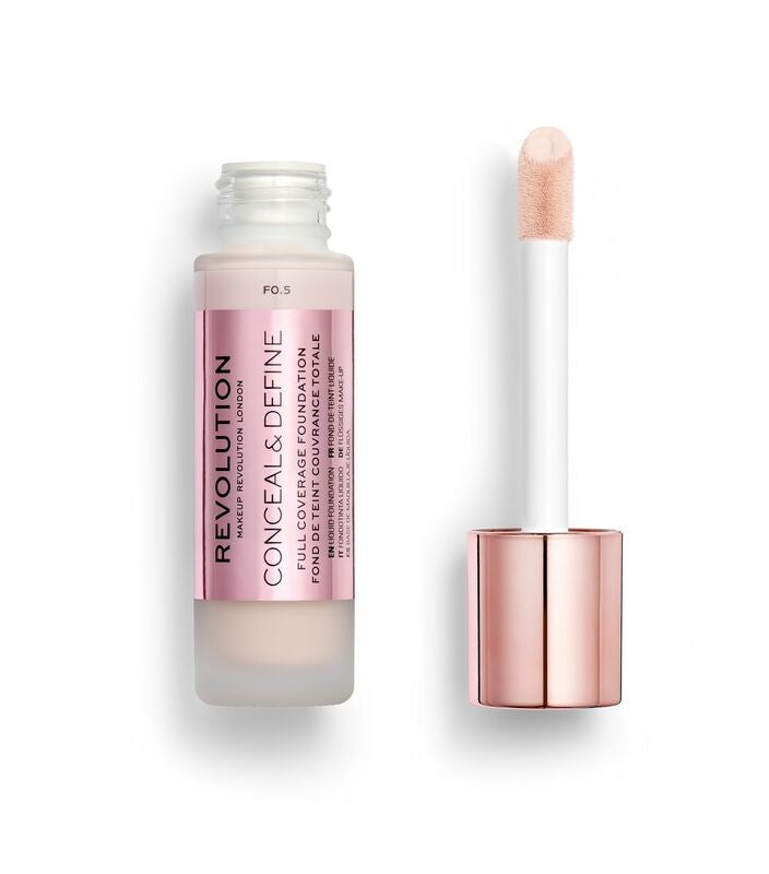 Makeup Revolution Conceal & Define Foundation Concealer F0.5 23ml | Vaistine1.lt | WestPharmacy.eu