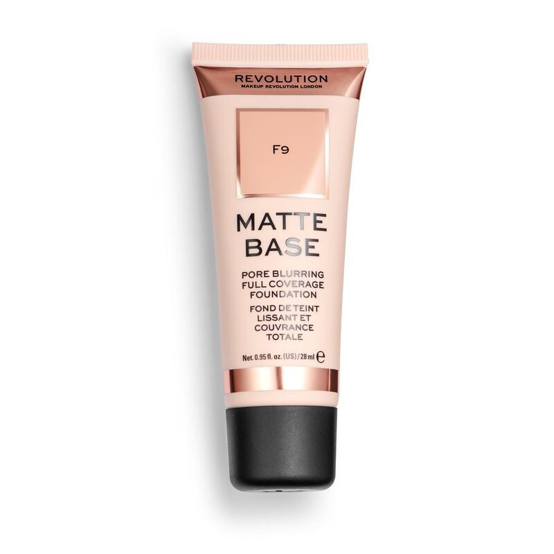 Makeup Revolution Mattifying Foundation Matte Base Foundation F9 28 ml | Vaistine1.lt | WestPharmacy.eu
