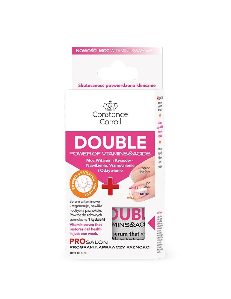 Constance Carroll Nail Care Nail Conditioner Double Power of Vitamins&Acids 10ml | Vaistine1.lt | WestPharmacy.eu