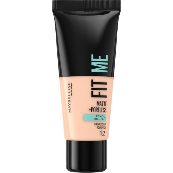 Maybelline Fit Me! Matte Foundation No. 102 Fair Ivory 30ml | Vaistine1.lt | WestPharmacy.eu