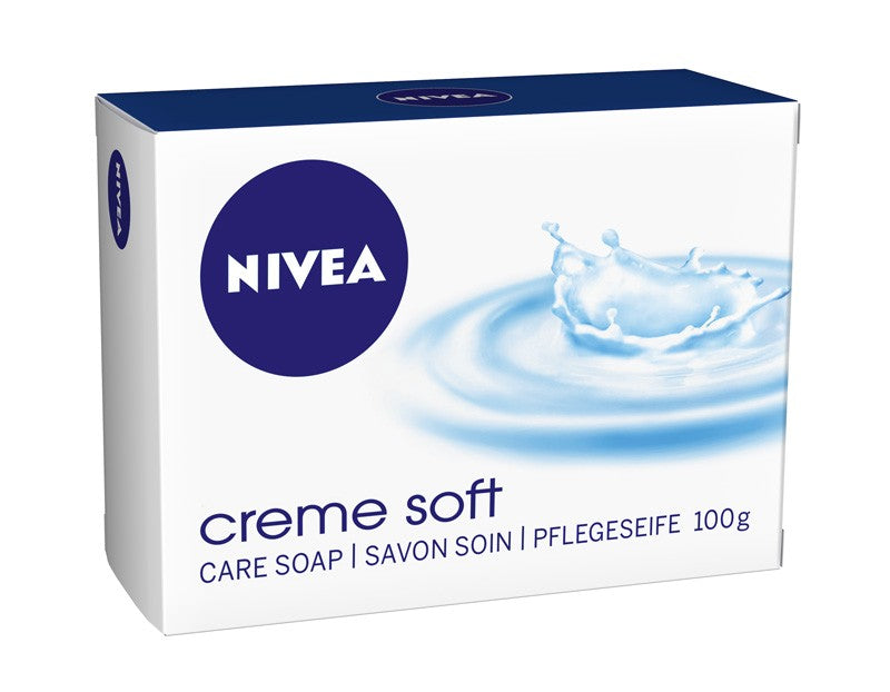 NIVEA SOFT almond oil soap 100g cube | Vaistine1.lt | WestPharmacy.eu