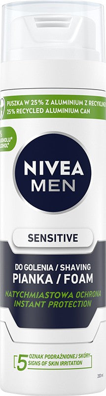 NIVEA FOR MEN Soothing Shaving Foam 200ml | Vaistine1.lt | WestPharmacy.eu