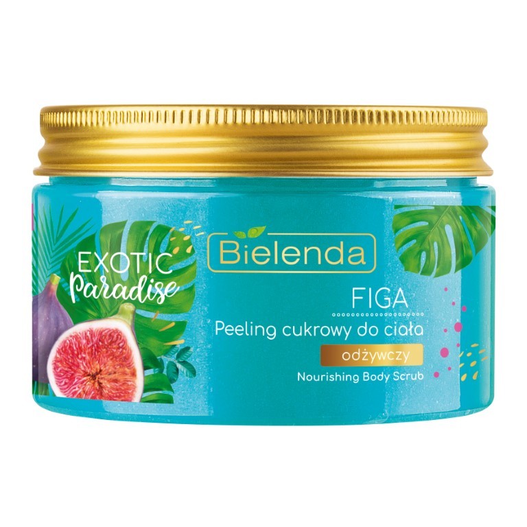 Bielenda Exotic Paradise Nourishing sugar body scrub Fig 350ml | Vaistine1.lt | WestPharmacy.eu
