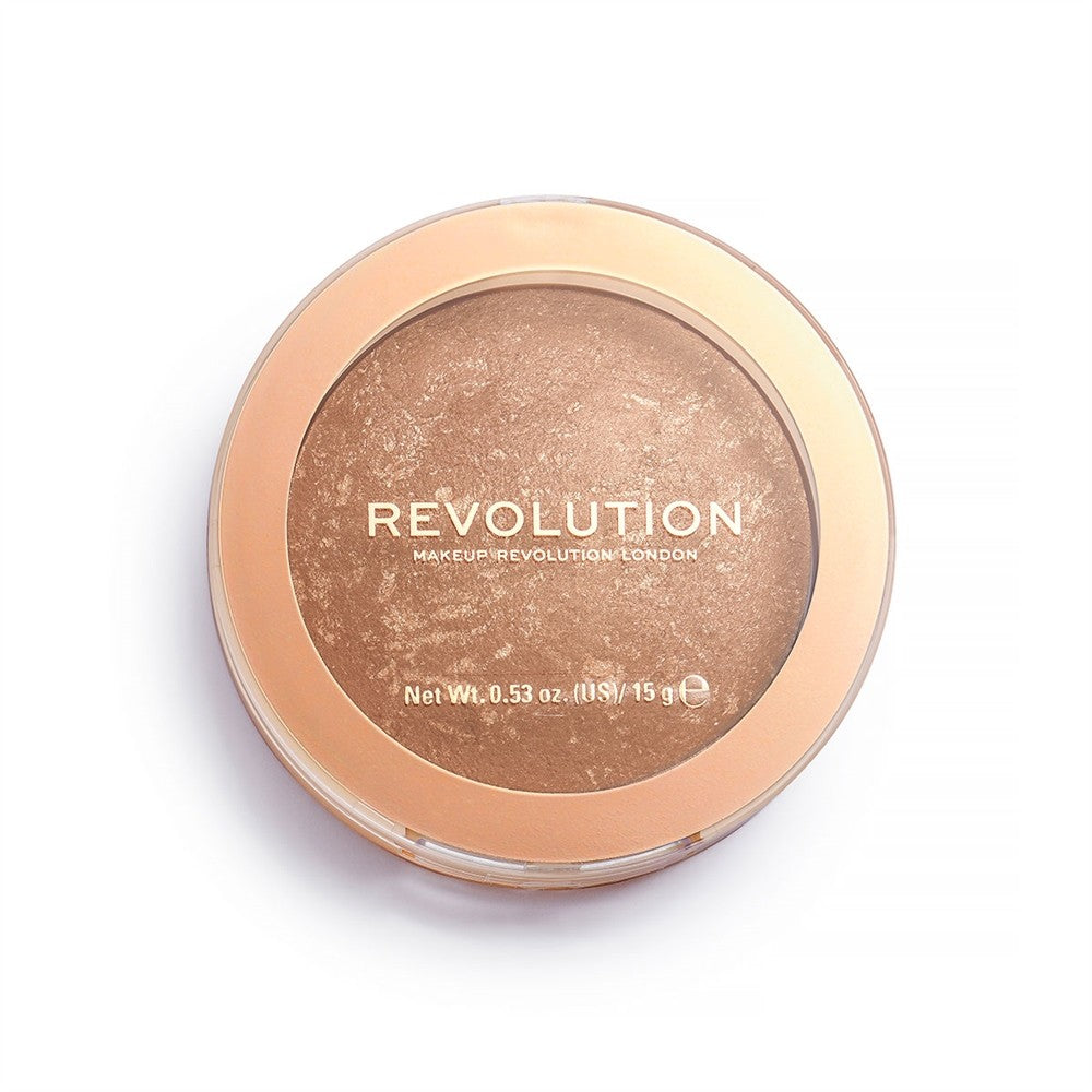 Makeup Revolution Bronzer Reloaded Shimmer Bronzer for Face Long Weekend 15g | Vaistine1.lt | WestPharmacy.eu