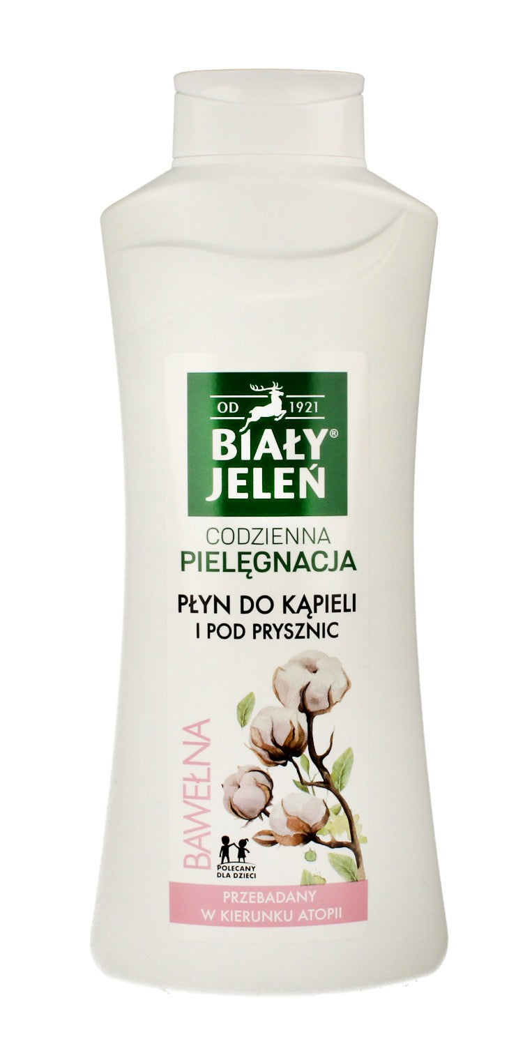 White Deer Daily Care Hypoallergenic Bath Liquid Cotton 750ml | Vaistine1.lt | WestPharmacy.eu