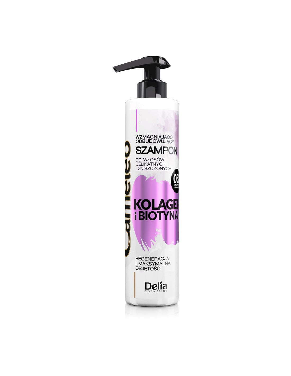 Delia Cosmetics Cameleo Collagen and Biotin Strengthening and Rebuilding Shampoo 250ml | Vaistine1.lt | WestPharmacy.eu