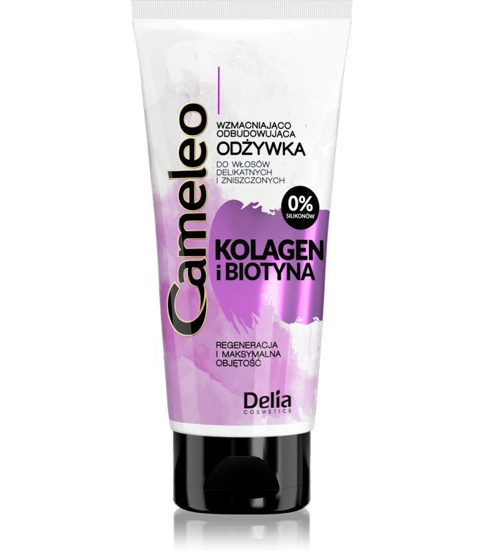 Delia Cosmetics Cameleo Collagen and Biotin Strengthening and Rebuilding Conditioner 200ml | Vaistine1.lt | WestPharmacy.eu