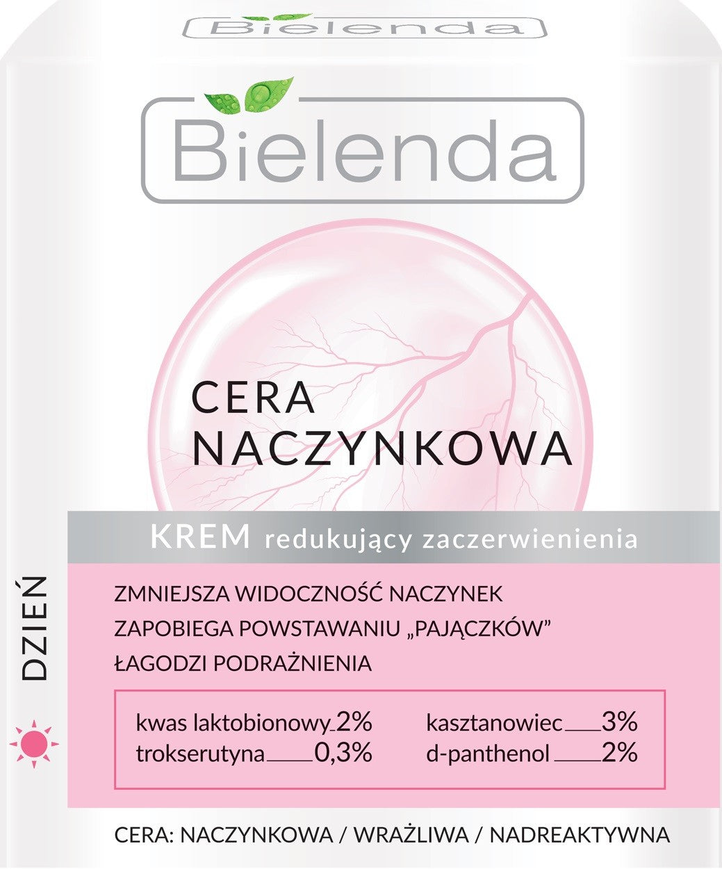 Bielenda Capillary Cream reducing redness for day 50ml | Vaistine1.lt | WestPharmacy.eu