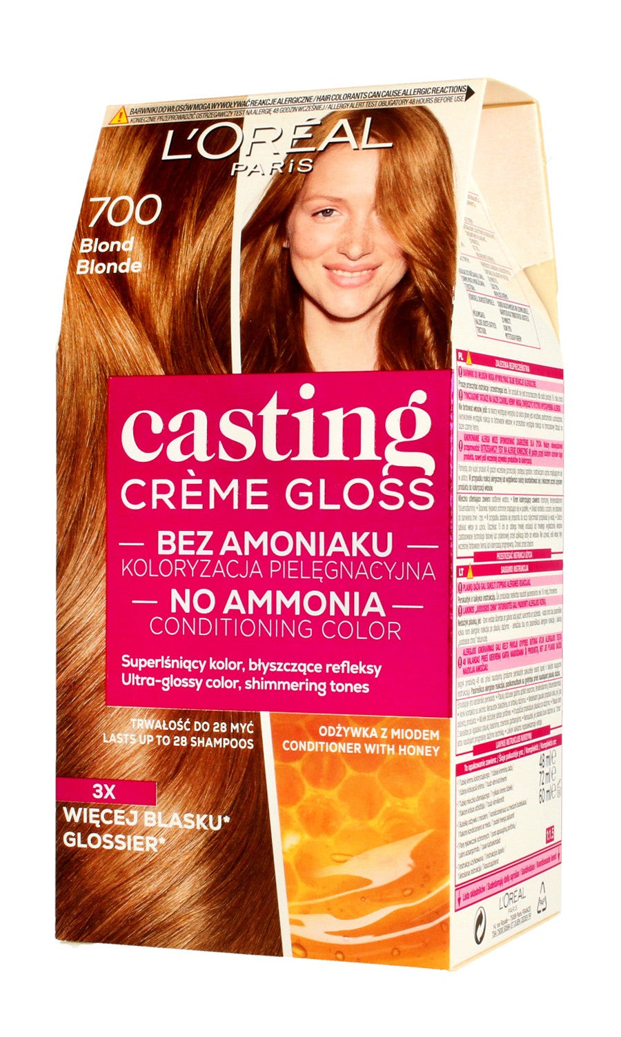Casting Creme Gloss Coloring Cream No. 700 Blonde 1pc. | Vaistine1.lt | WestPharmacy.eu