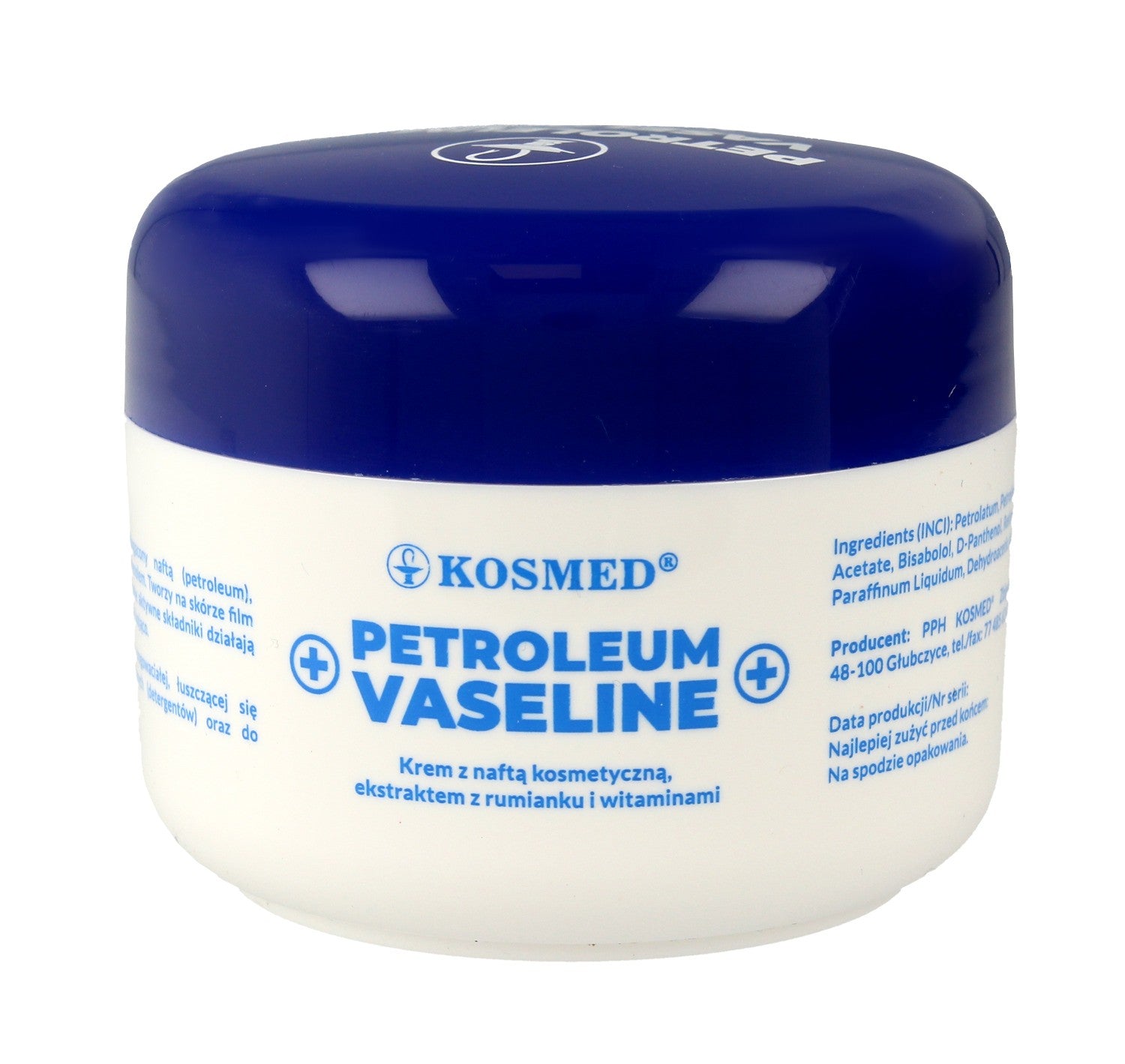 Kosmed Petroleum Cosmetic Vaseline 100ml | Vaistine1.lt | WestPharmacy.eu