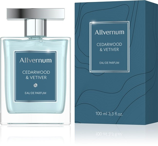 Allvernum Men Cedarwood & Vetiver Eau de Parfum 100ml | Vaistine1.lt | WestPharmacy.eu