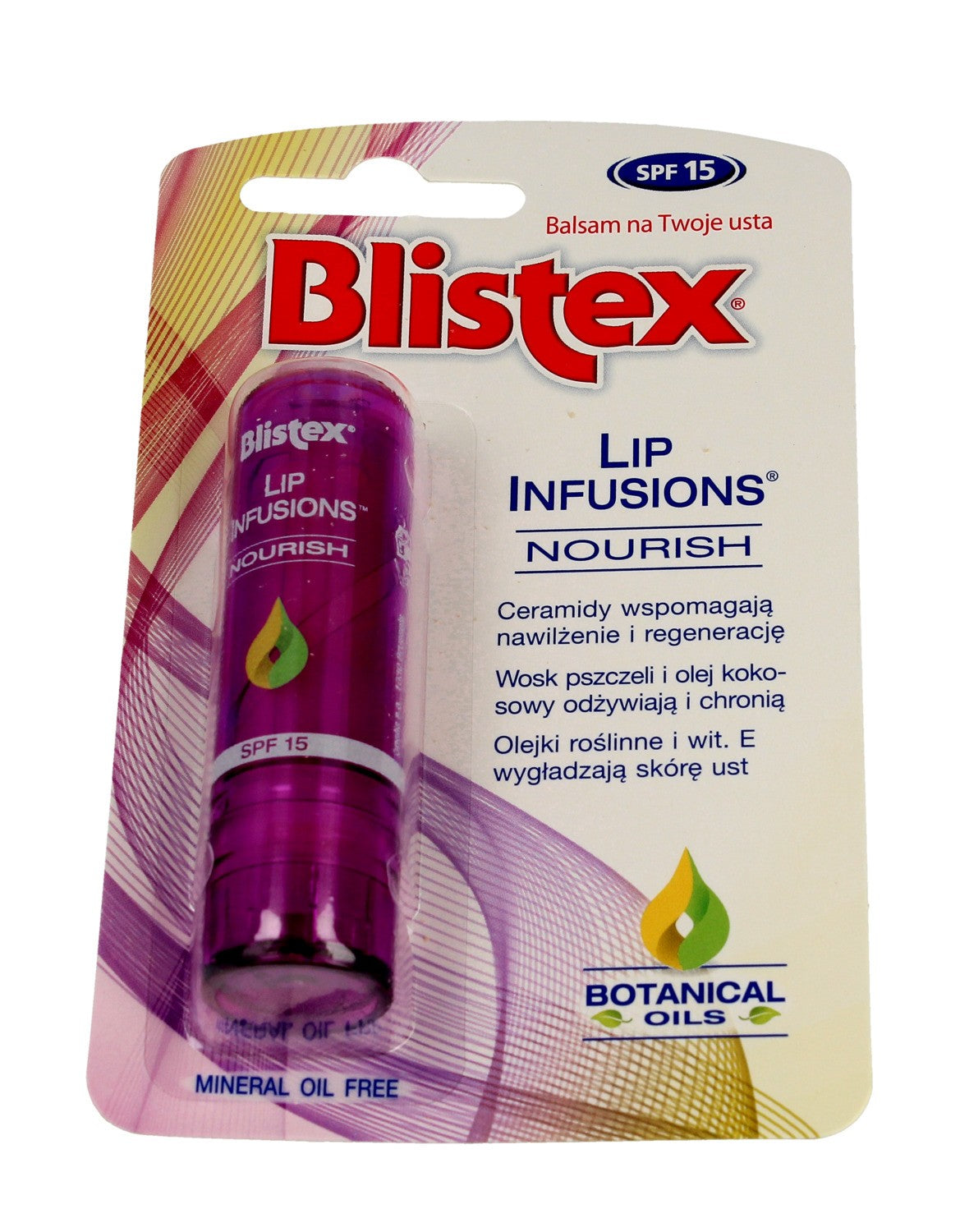 Blistex Lip Infusions Nourishing Lip Balm SPF15 3.7g | Vaistine1.lt | WestPharmacy.eu