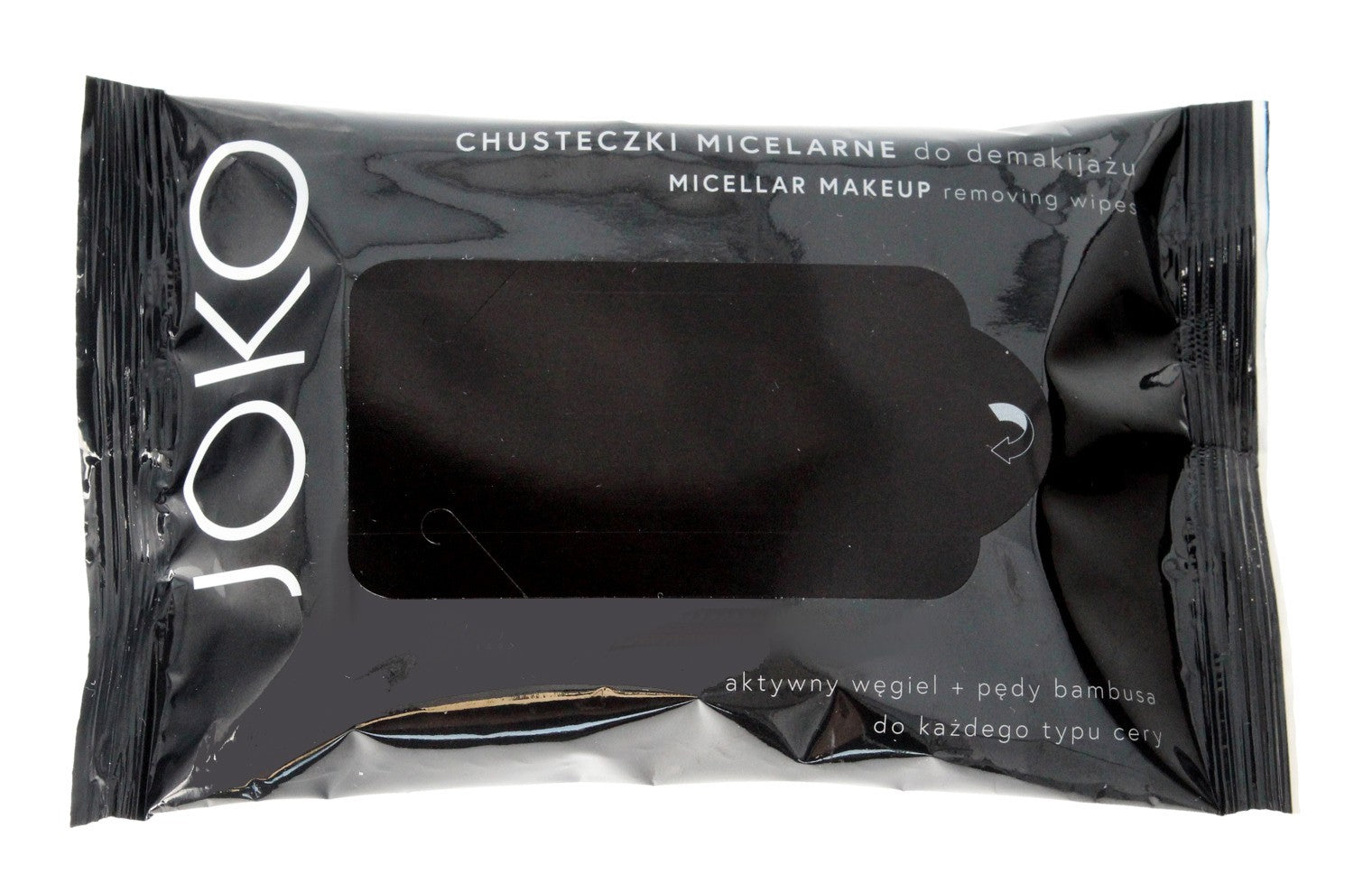Joko Micellar Wipes for Makeup Removal with Activated Charcoal 1 pack - 15 pieces | Vaistine1.lt | WestPharmacy.eu