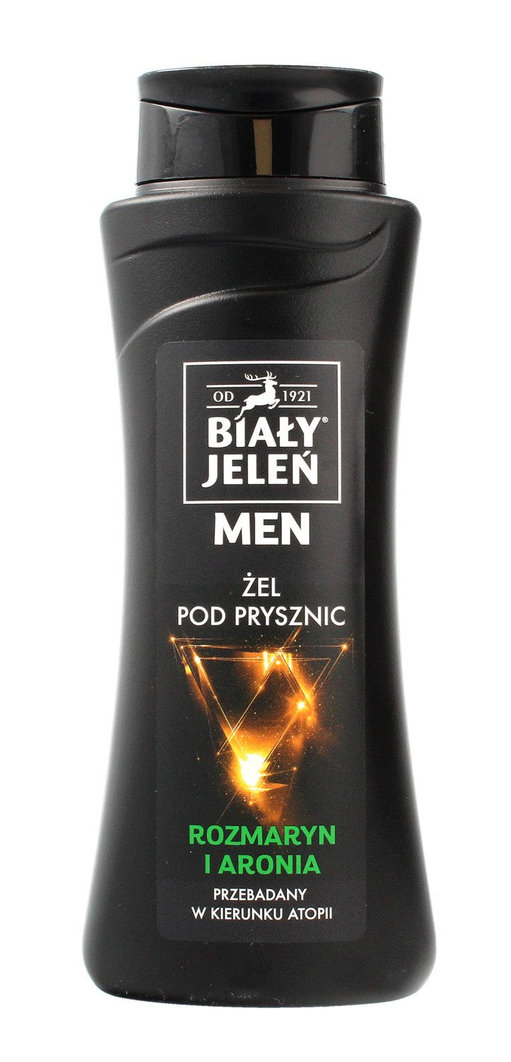 White Deer Men Shower Gel Rosemary and Aronia 300ml | Vaistine1.lt | WestPharmacy.eu