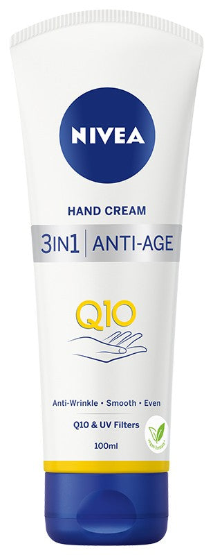 NIVEA Hand Cream 3in1 Ant-Age Q10 100ml | Vaistine1.lt | WestPharmacy.eu