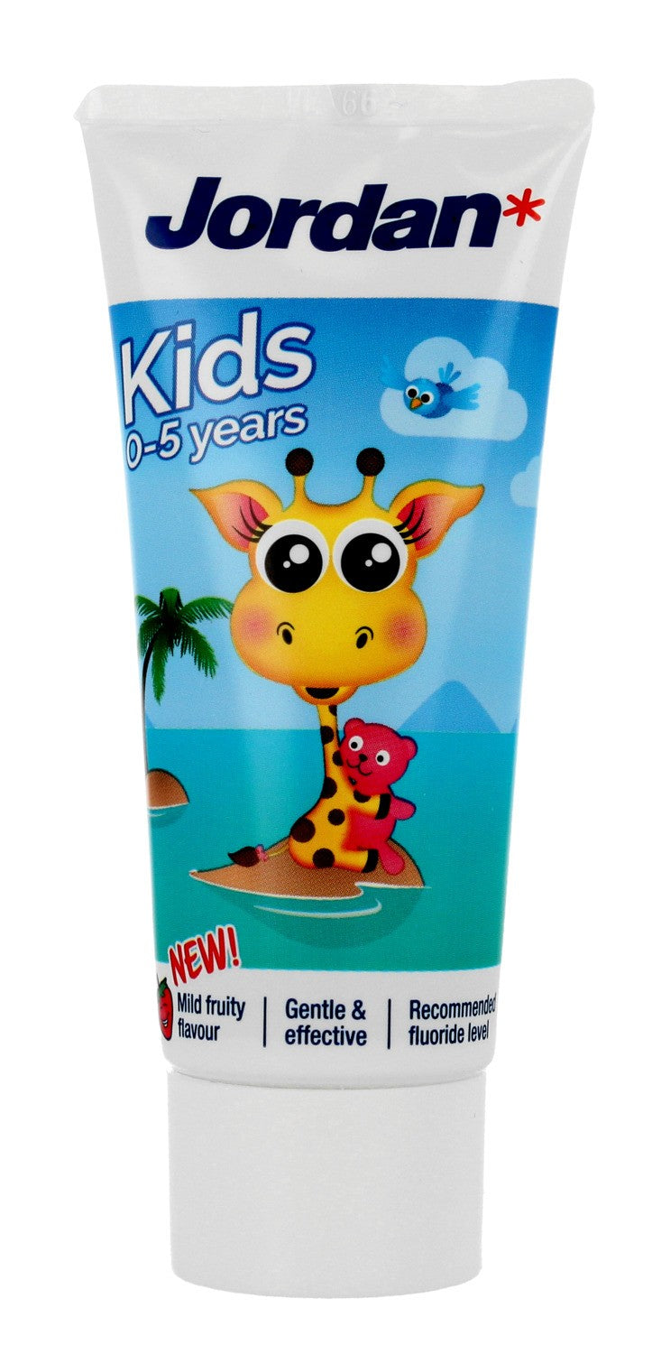 Jordan Kids Toothpaste for children 0-5 years 50ml | Vaistine1.lt | WestPharmacy.eu
