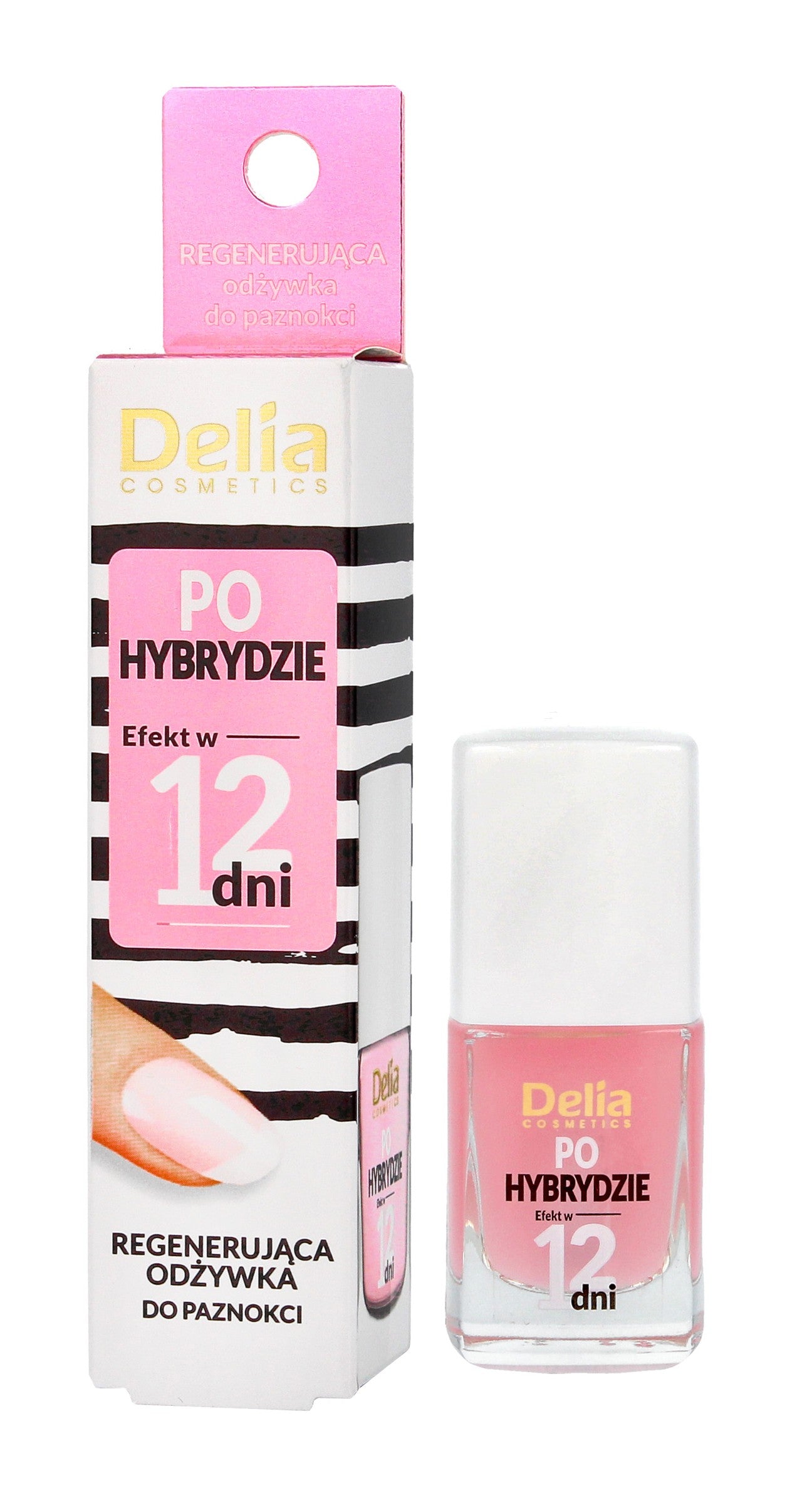 Delia Cosmetics Effect in 12 days Nail Conditioner After Hybrid - regenerating 11ml | Vaistine1.lt | WestPharmacy.eu