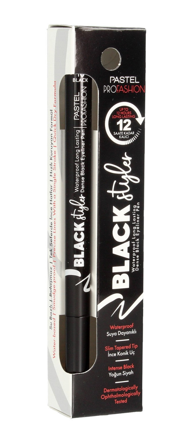 PASTEL Pro Fashion Black Styler Eyeliner in black sand 1.1ml | Vaistine1.lt | WestPharmacy.eu