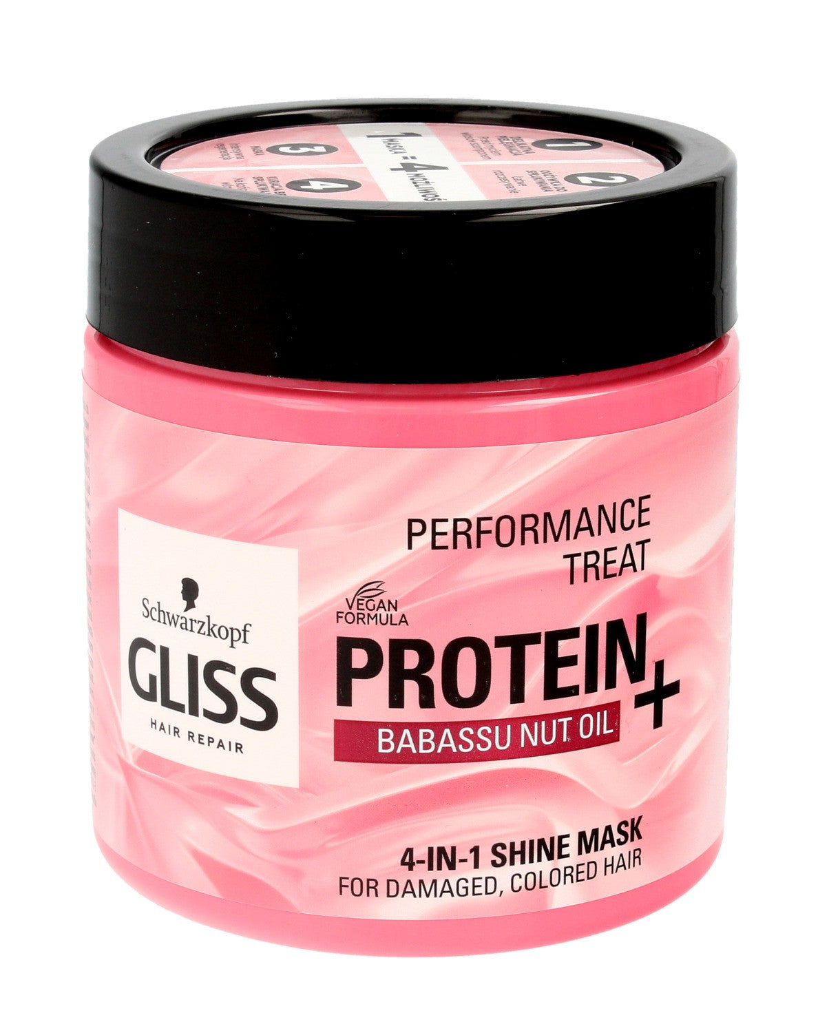 Gliss Hair Repair Protein+ 4in1 Hair Mask with Babassu Nut Oil 400ml | Vaistine1.lt | WestPharmacy.eu