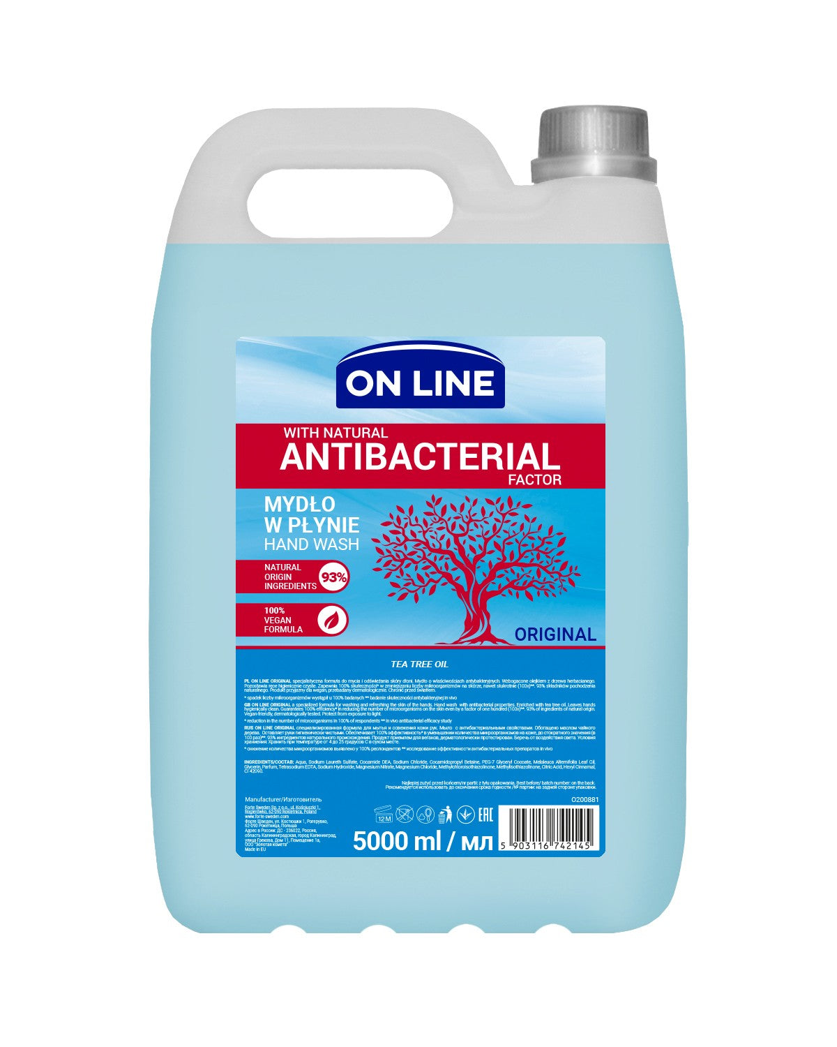 On Line Orginal antibacterial liquid soap 5L | Vaistine1.lt | WestPharmacy.eu
