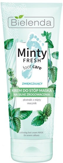 Bielenda Minty Fresh Foot Care Softening cream-mask for feet 100ml | Vaistine1.lt | WestPharmacy.eu