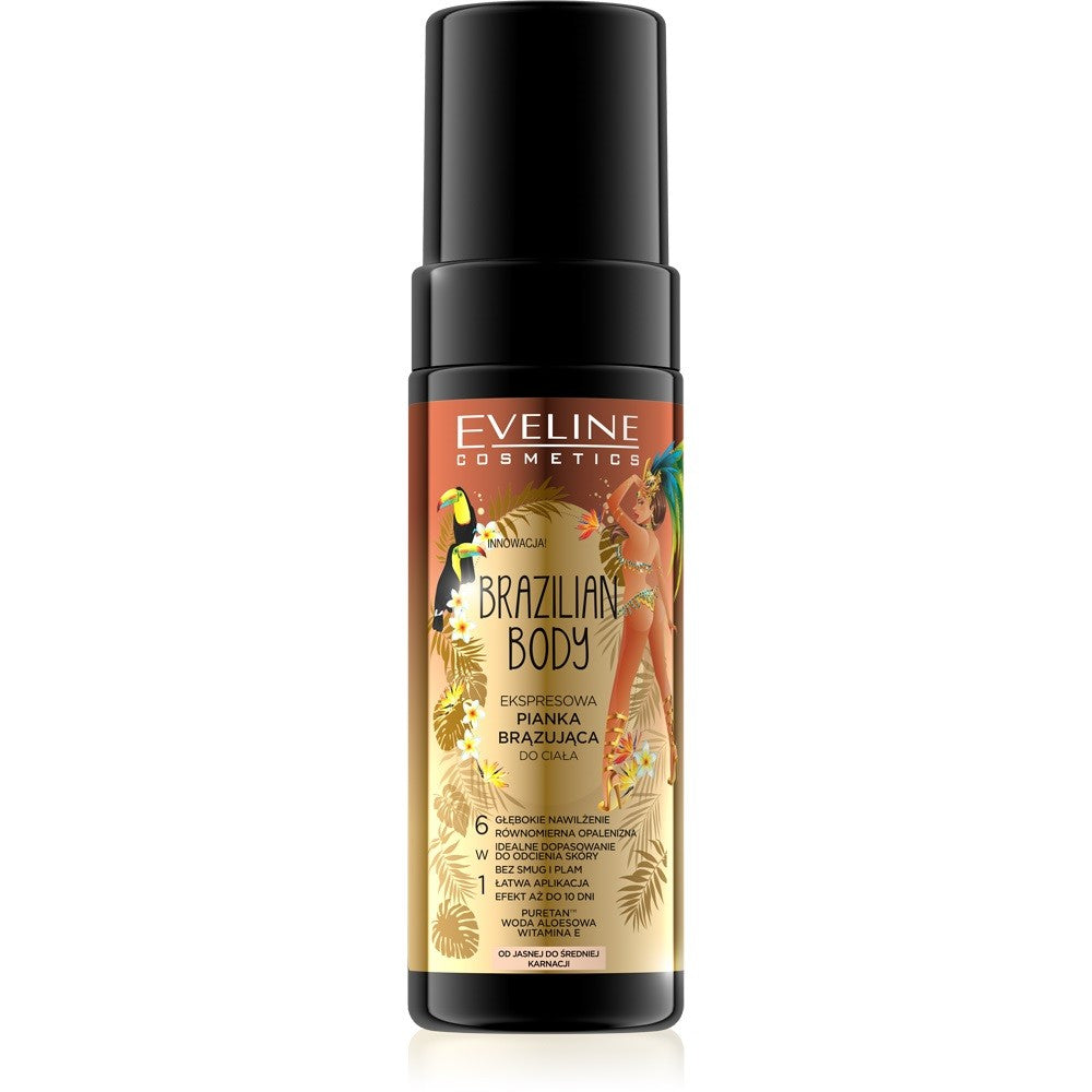Eveline Brazilian Body Express Bronzing body foam 6in1 150ml | Vaistine1.lt | WestPharmacy.eu