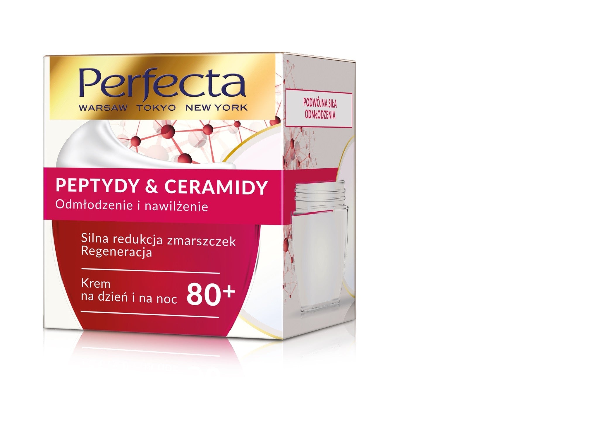 Perfect Peptides & Ceramides 80+ Day and Night Cream Strong Wrinkle Reduction and Regeneration 50ml | Vaistine1.lt | WestPharmacy.eu
