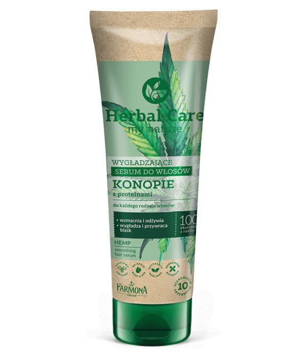 Farmona Herbal Care Smoothing Hair Serum Hemp with Proteins 100ml | Vaistine1.lt | WestPharmacy.eu