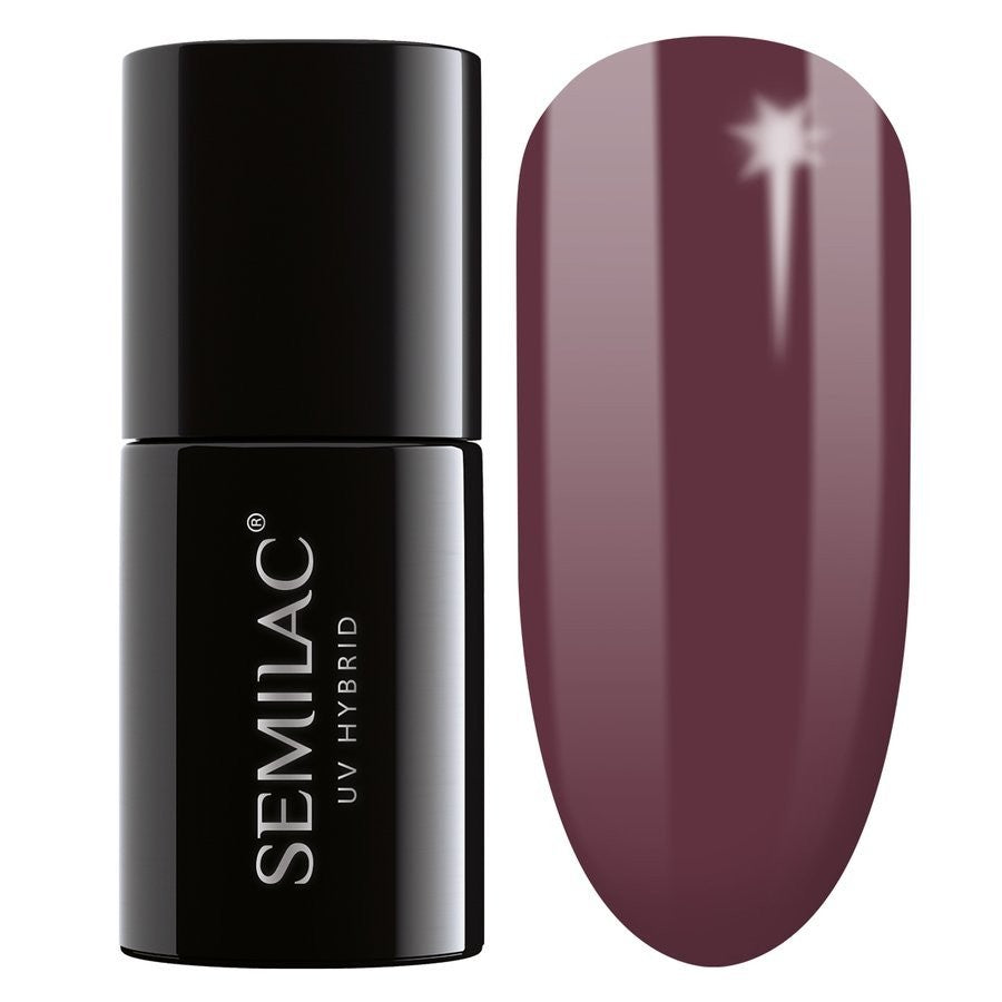 SEMILAC Hybrid Nail Polish 030 Dark Chocolate - 7 ml | Vaistine1.lt | WestPharmacy.eu
