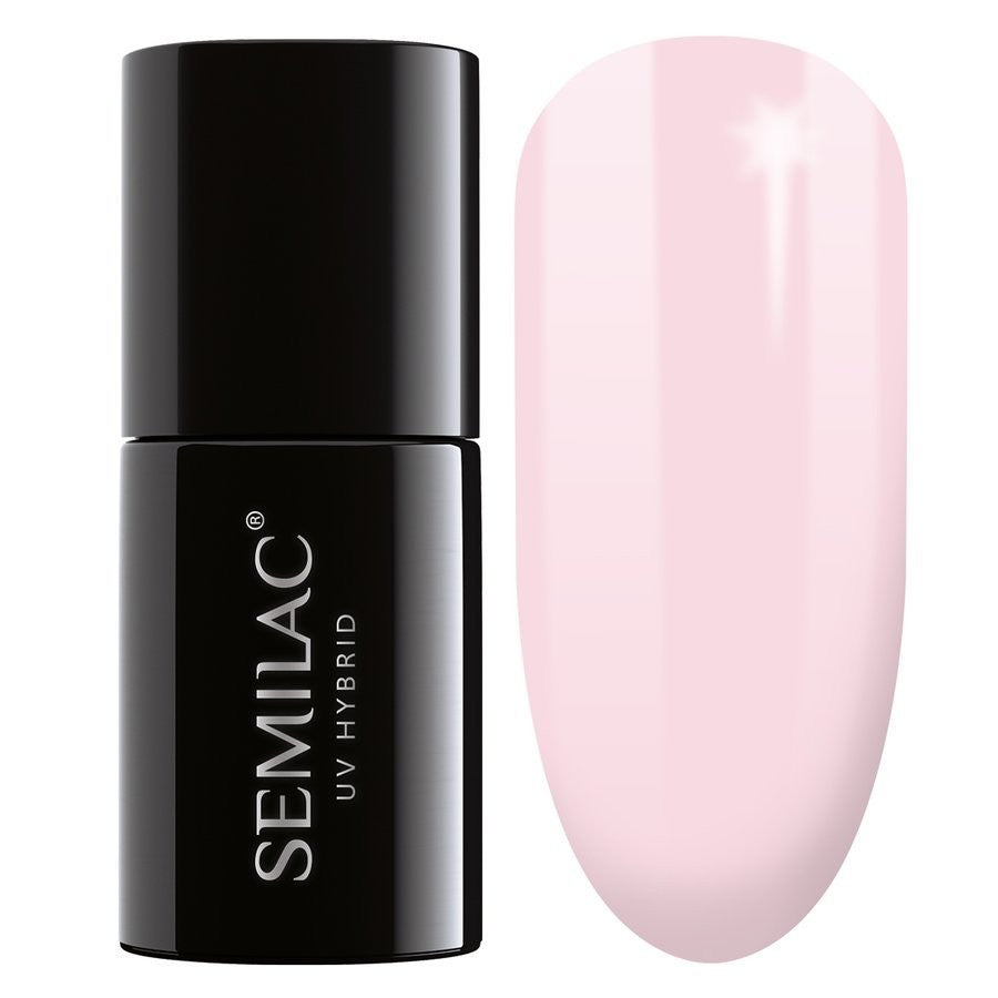 SEMILAC Hybrid Varnish 052 Pink Opal - TRANSPARENT - 7 ml | Vaistine1.lt | WestPharmacy.eu