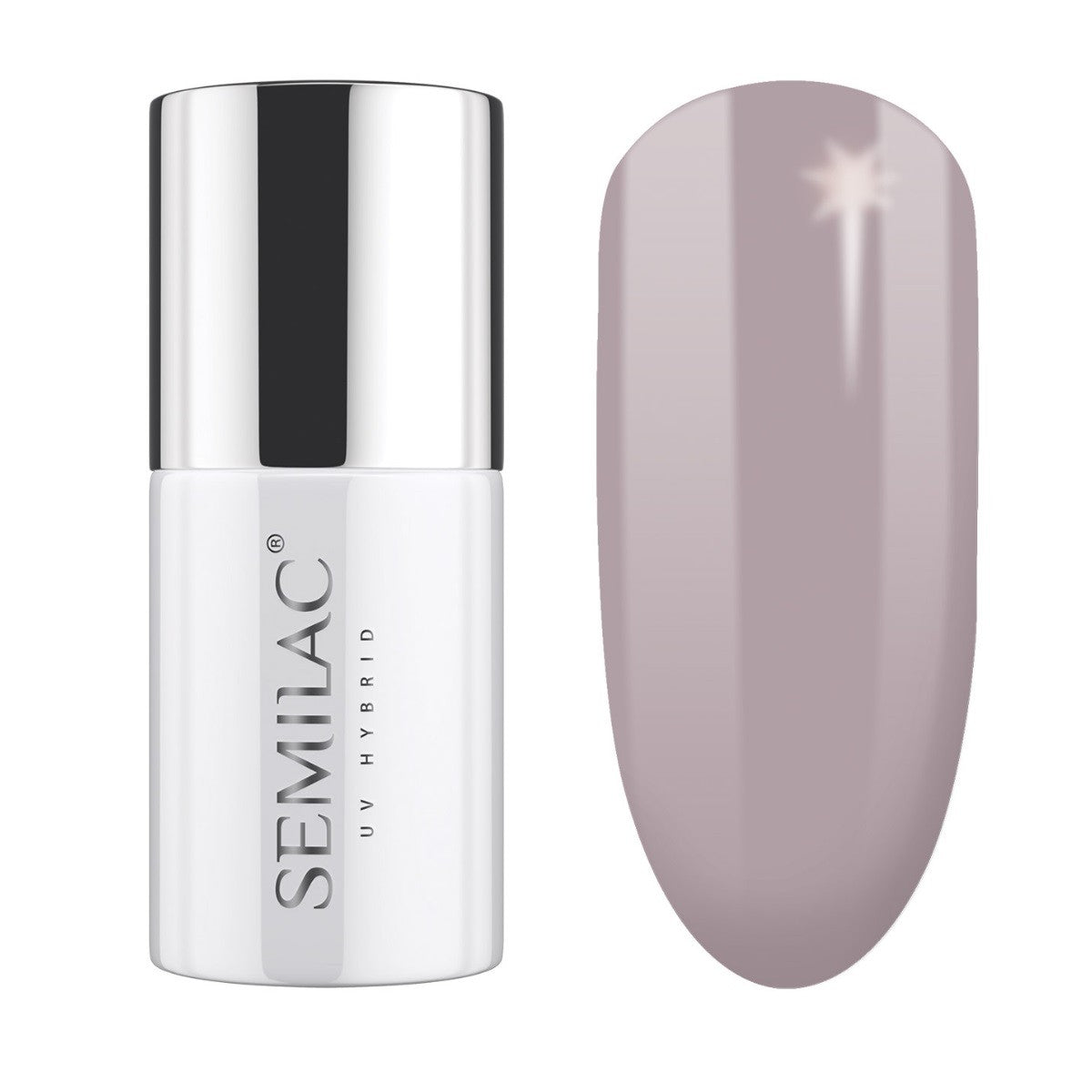 SEMILAC Hybrid Nail Polish Business Line 221 Smoky Beige | Vaistine1.lt | WestPharmacy.eu