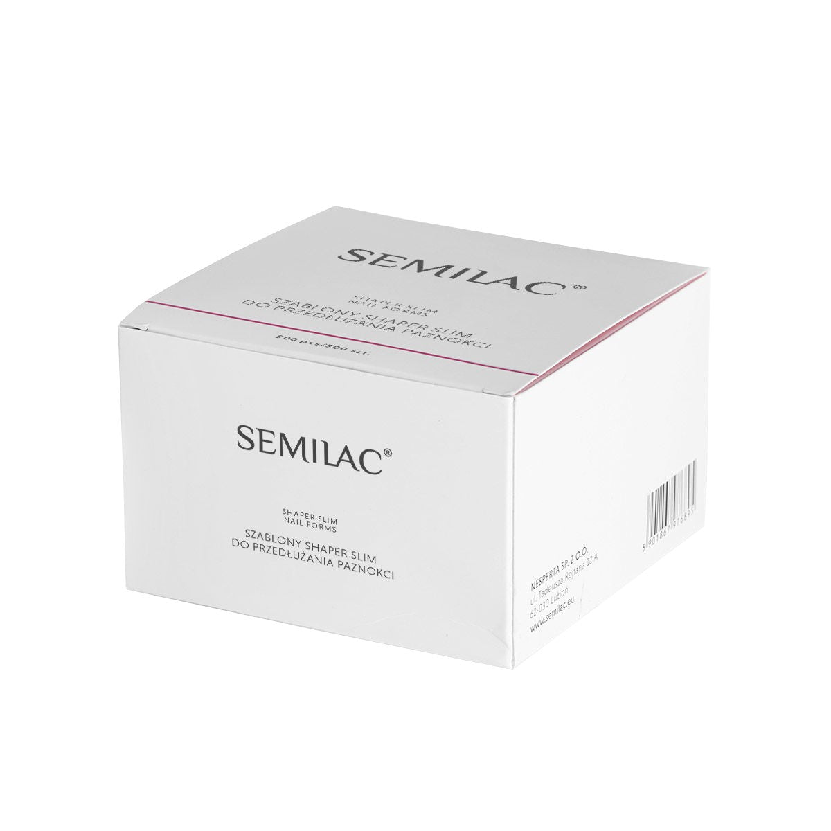 SEMILAC Semi HARDI Shaper SLIM nail extension templates - 500 pcs. | Vaistine1.lt | WestPharmacy.eu
