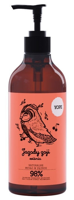 YOPE Liquid soap GOJI BERRIES and CHERRY 500ml | Vaistine1.lt | WestPharmacy.eu