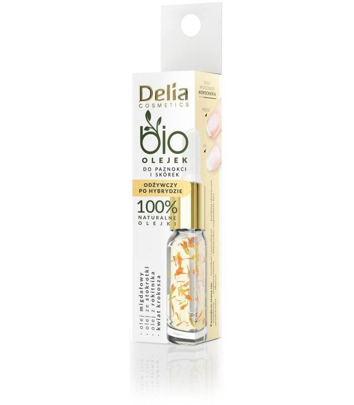 Delia Cosmetics Bio Nail and Cuticle Oil - nourishing after hybrid 10ml | Vaistine1.lt | WestPharmacy.eu