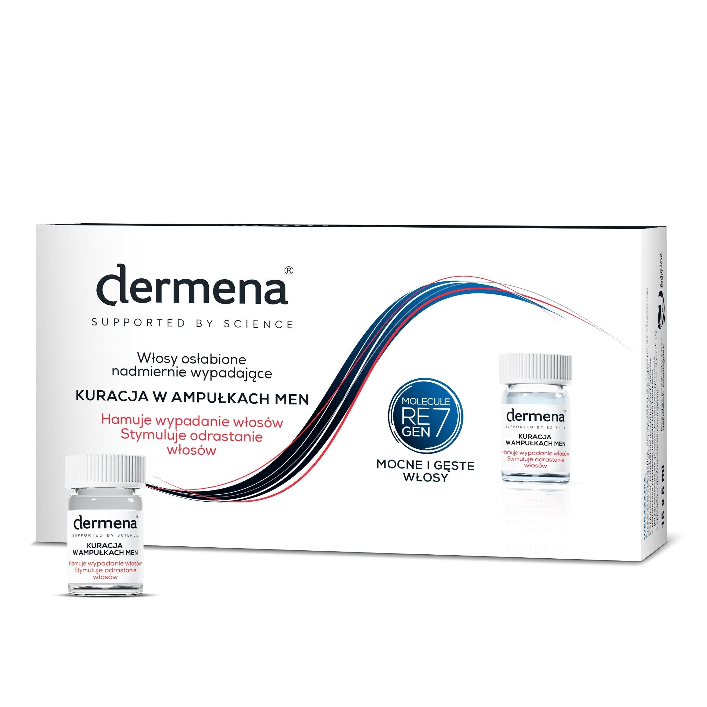Dermena Hair Care Men Ampoule Treatment to Prevent Hair Loss 15 x 5ml | Vaistine1.lt | WestPharmacy.eu