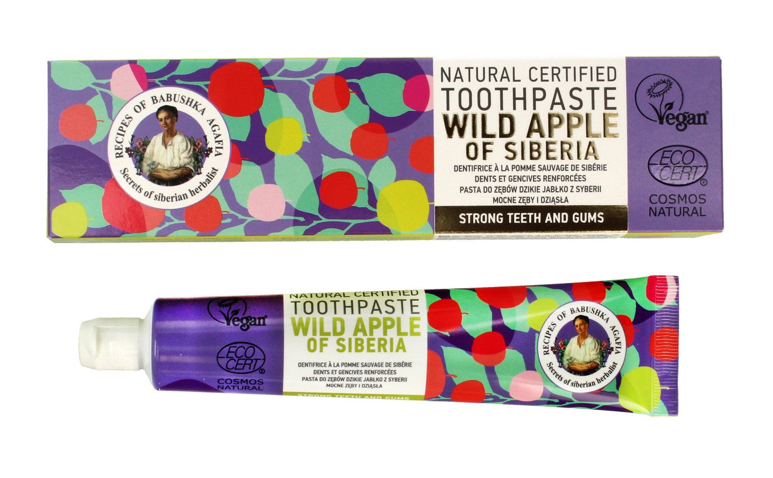 AGAFIA Wild Apple Toothpaste | Vaistine1.lt | WestPharmacy.eu