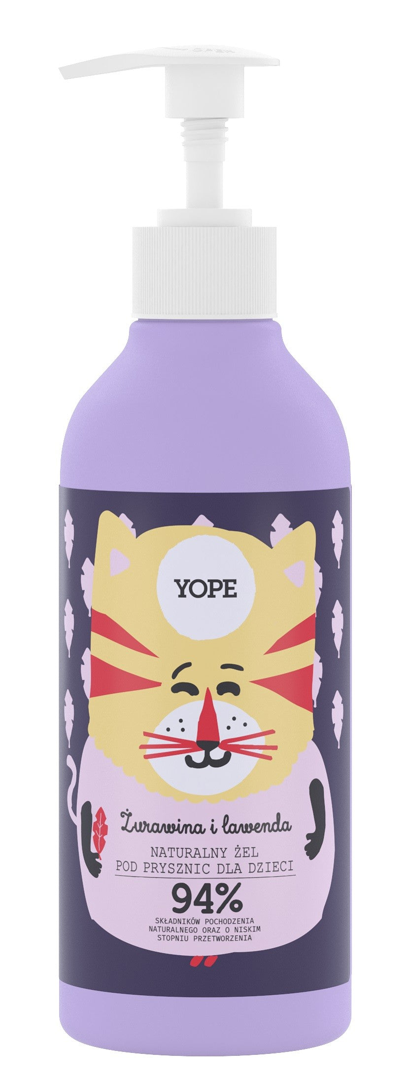 YOPE Shower Gel for Children Cranberry and Lavender NEW | Vaistine1.lt | WestPharmacy.eu