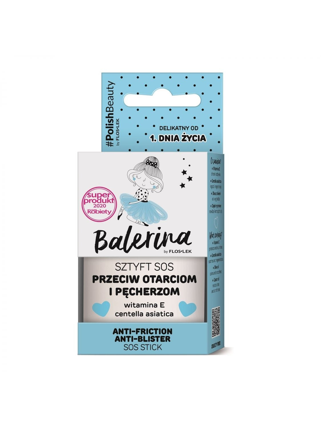 FLOS LEGS Ballerina Stick SOS against blisters | Vaistine1.lt | WestPharmacy.eu
