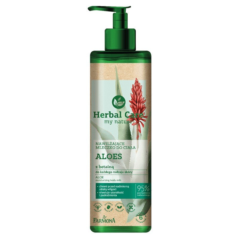 FARMONA HERBAL Aloe moisturizing body milk. | Vaistine1.lt | WestPharmacy.eu