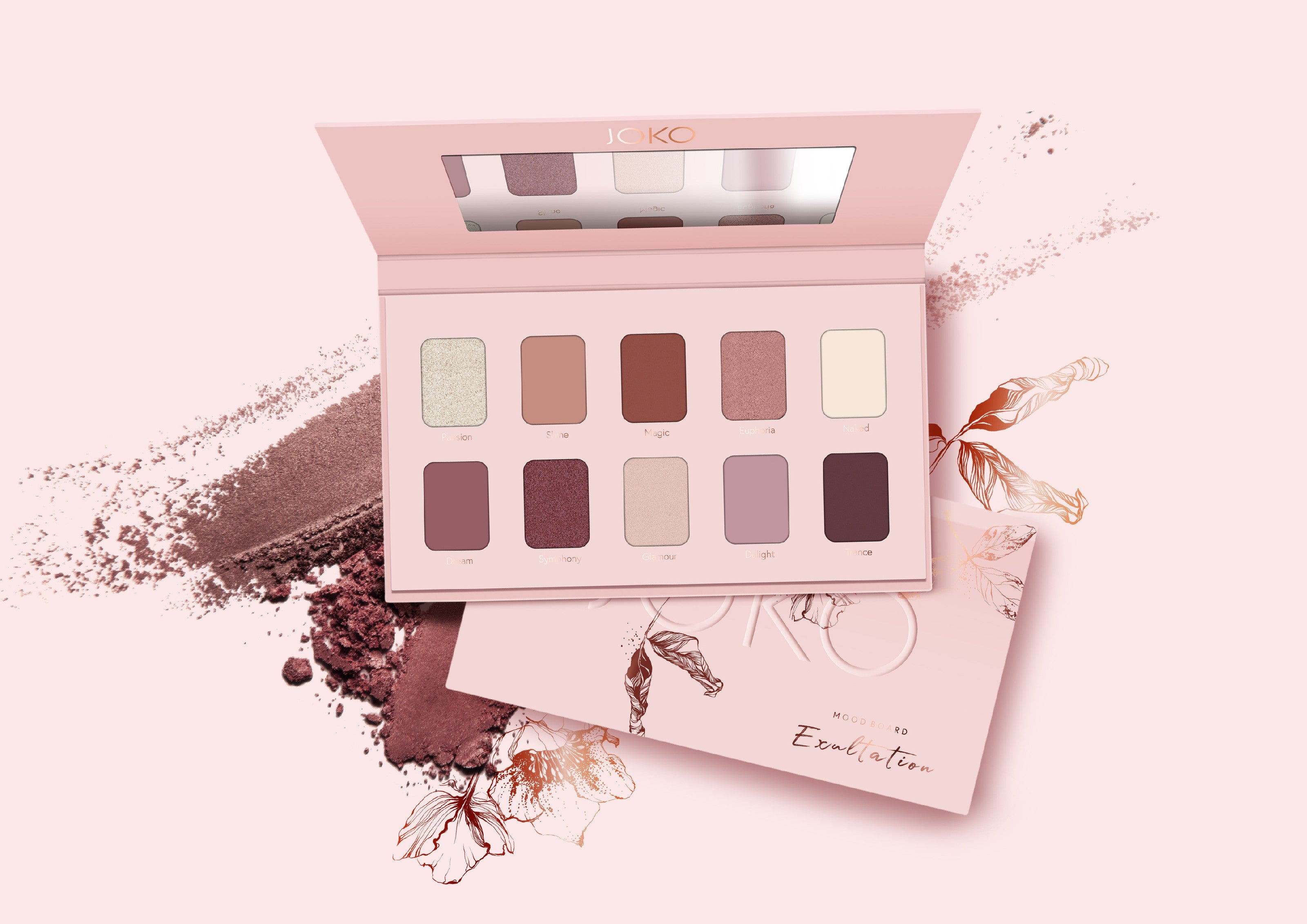 JOKO Eyeshadow Palette Exultation | Vaistine1.lt | WestPharmacy.eu