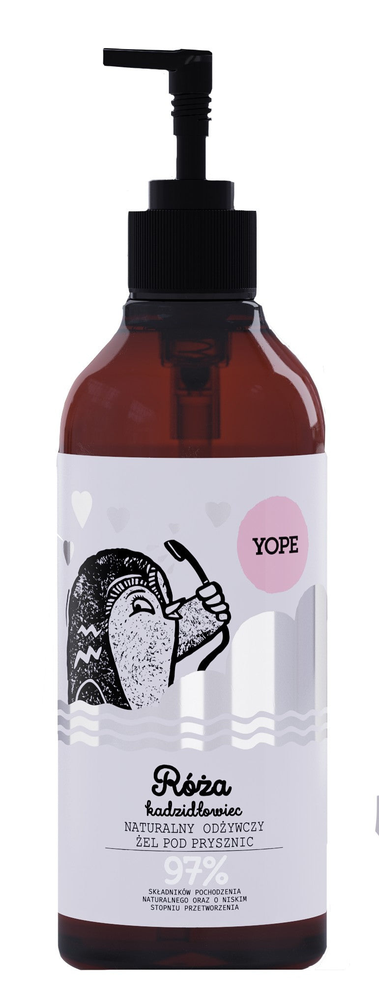 YOPE Shower Gel Rose and Frankincense 400ml | Vaistine1.lt | WestPharmacy.eu