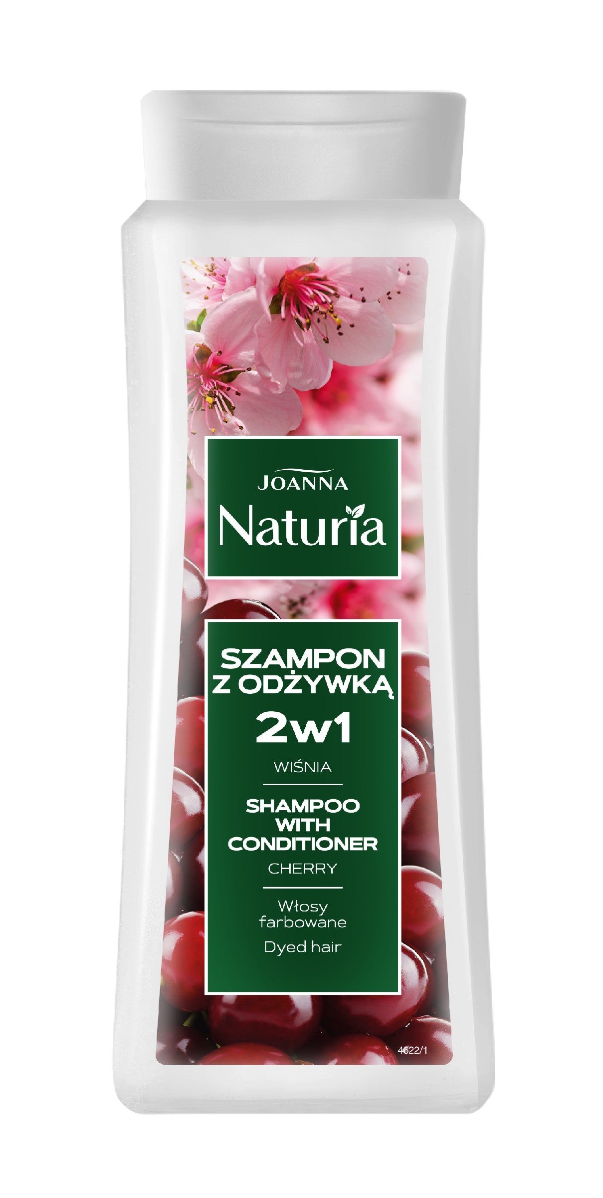 Joanna Naturia 2in1 Hair Shampoo 500ml Cherry | Vaistine1.lt | WestPharmacy.eu