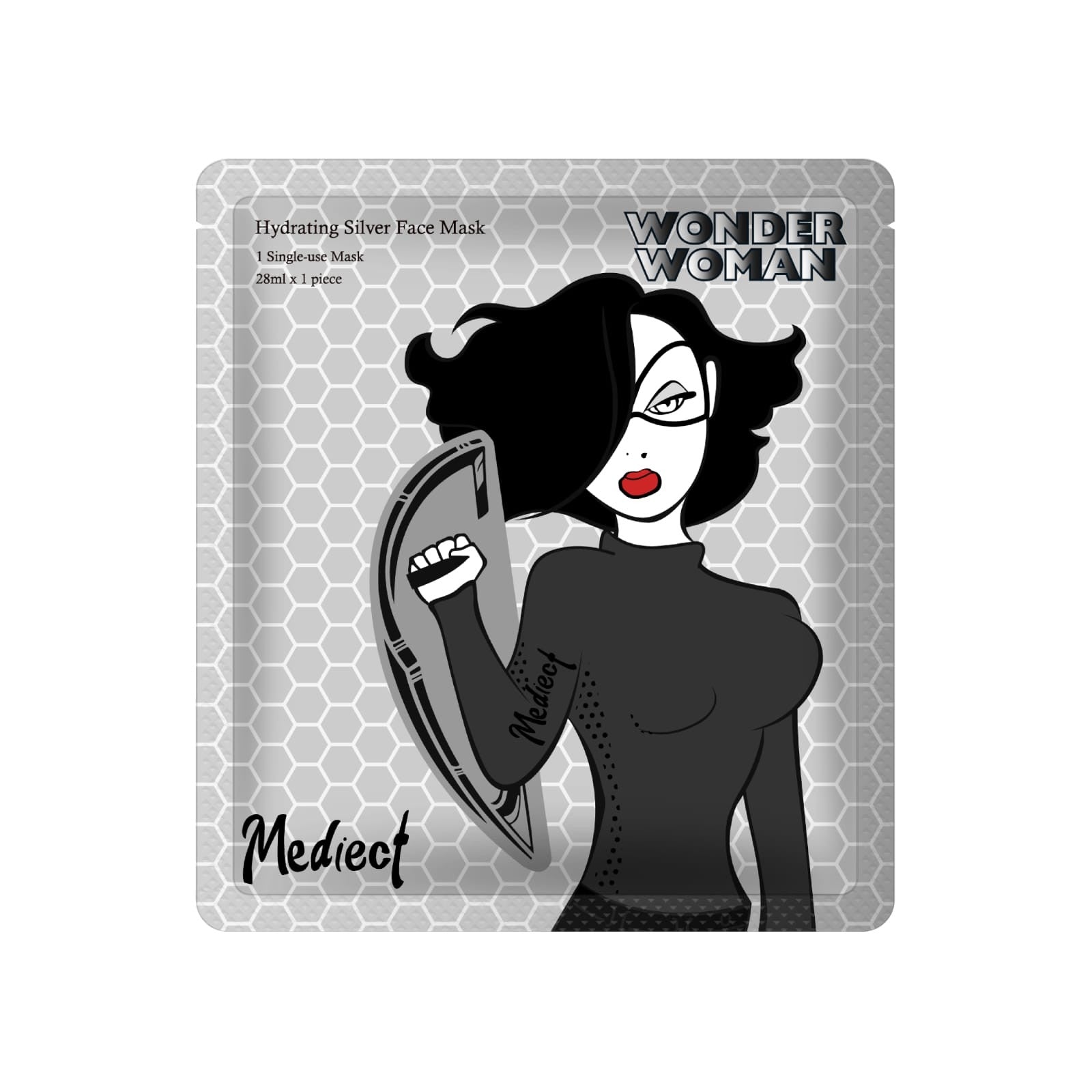 MEDIECT Mask Wonder Woman Hydrating Silver Face 30ml. | Vaistine1.lt | WestPharmacy.eu