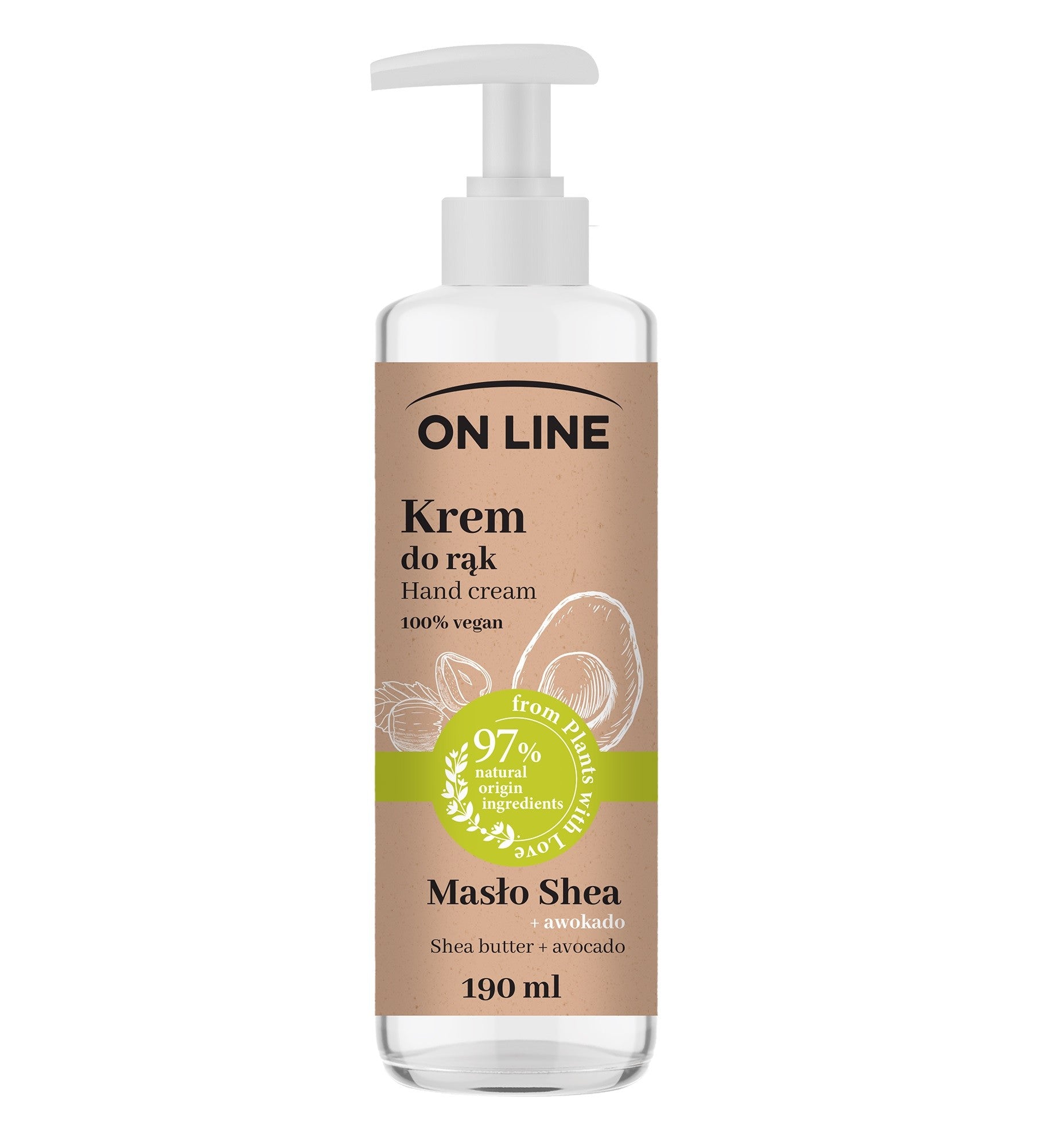 On Line From Plants With Love Hand cream Shea Butter and Avocado 190ml | Vaistine1.lt | WestPharmacy.eu