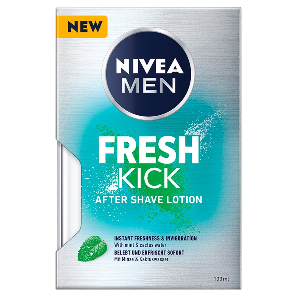 NIVEA MEN Fresh Kick aftershave water 100ml | Vaistine1.lt | WestPharmacy.eu